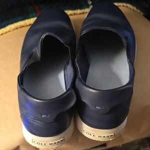 Cole Haan Blue Loafers Slip-On Casual Shoes
